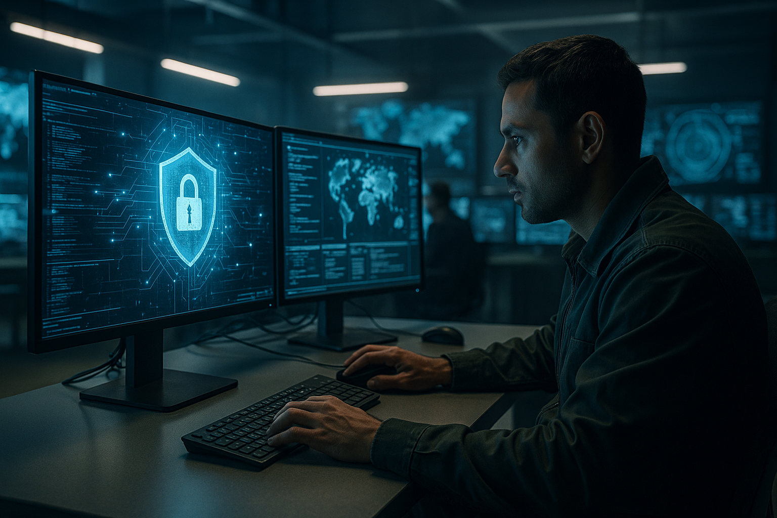 Cybersecurity Worker